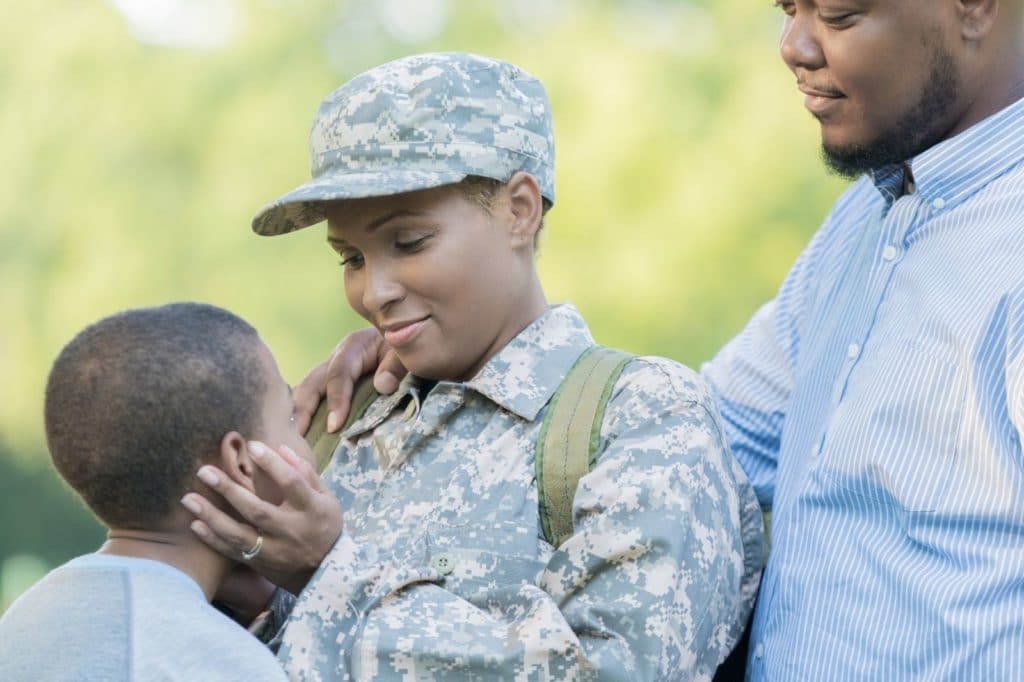 Helping a Child with Military Deployment