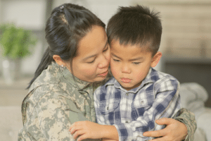 Blog Header - Responding to Your Military Child’s Fears about War and Deployment