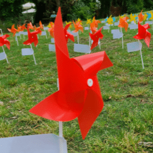 500 pinwheels at hemisfair for mental health awareness month 3
