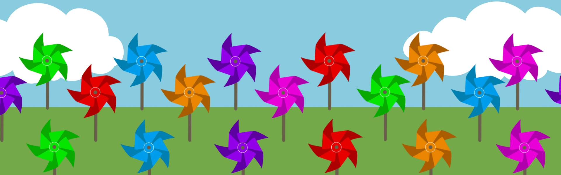 Event Calendar - pinwheels in the park